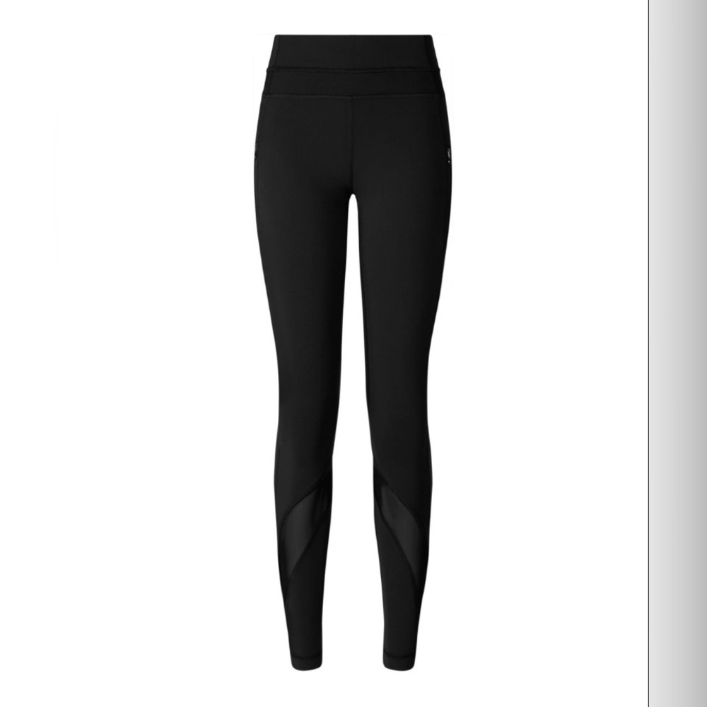 LULULEMON Inspire Tight II Black Mesh Panel Leggings - Picture 4 of 11